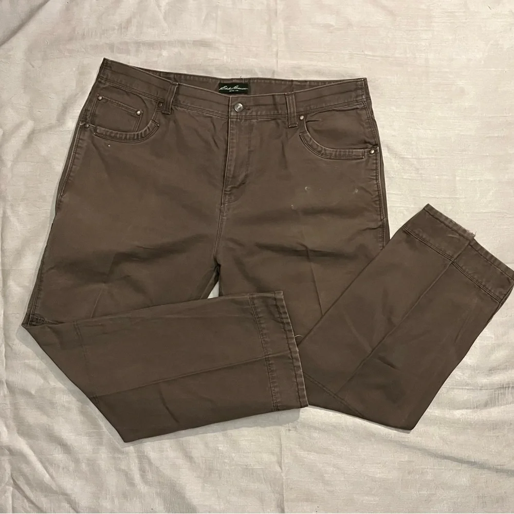 Eddie Bauer 5 Pocket Mountain Flex Utility Work Pants